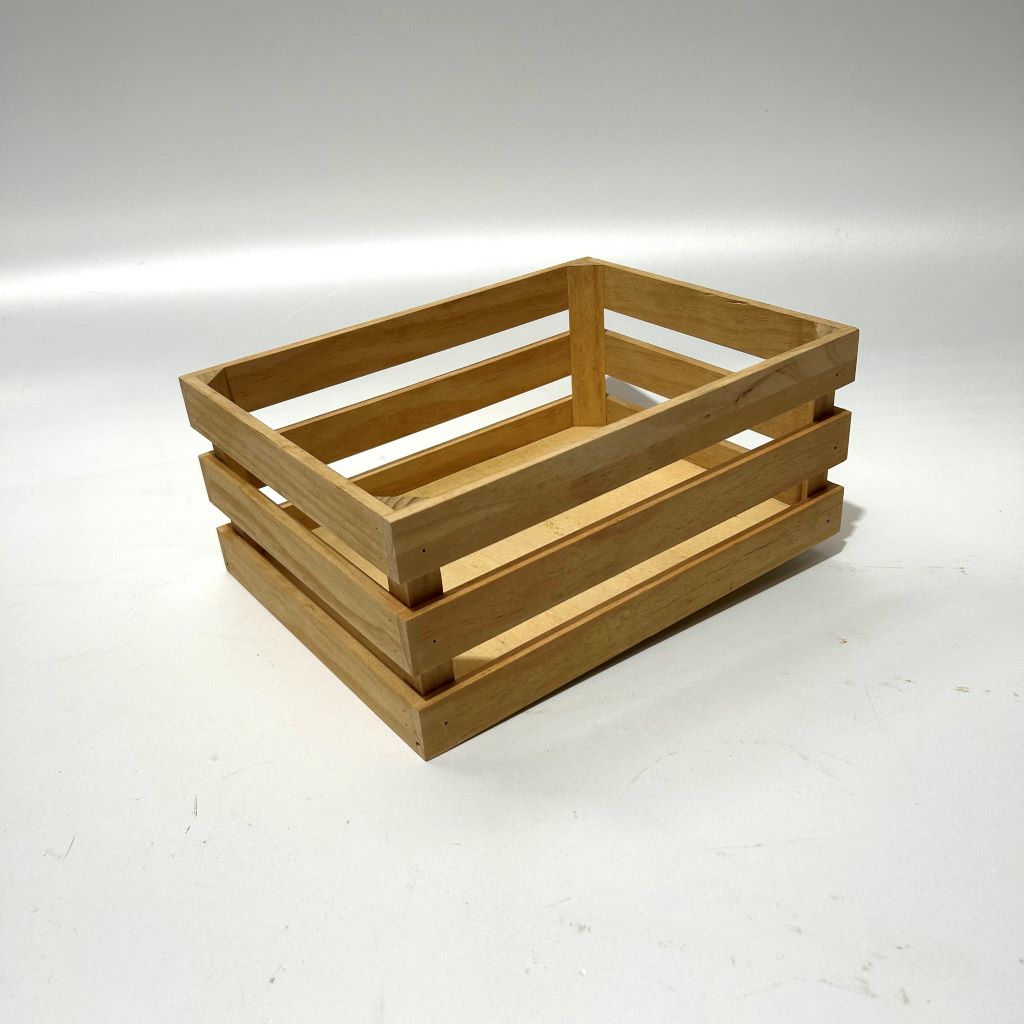 CRATE, Small - Slatted 34cm x 26cm x 15cmD